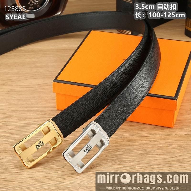 Replica Hermes belt 35mmX100-125cm 8L18