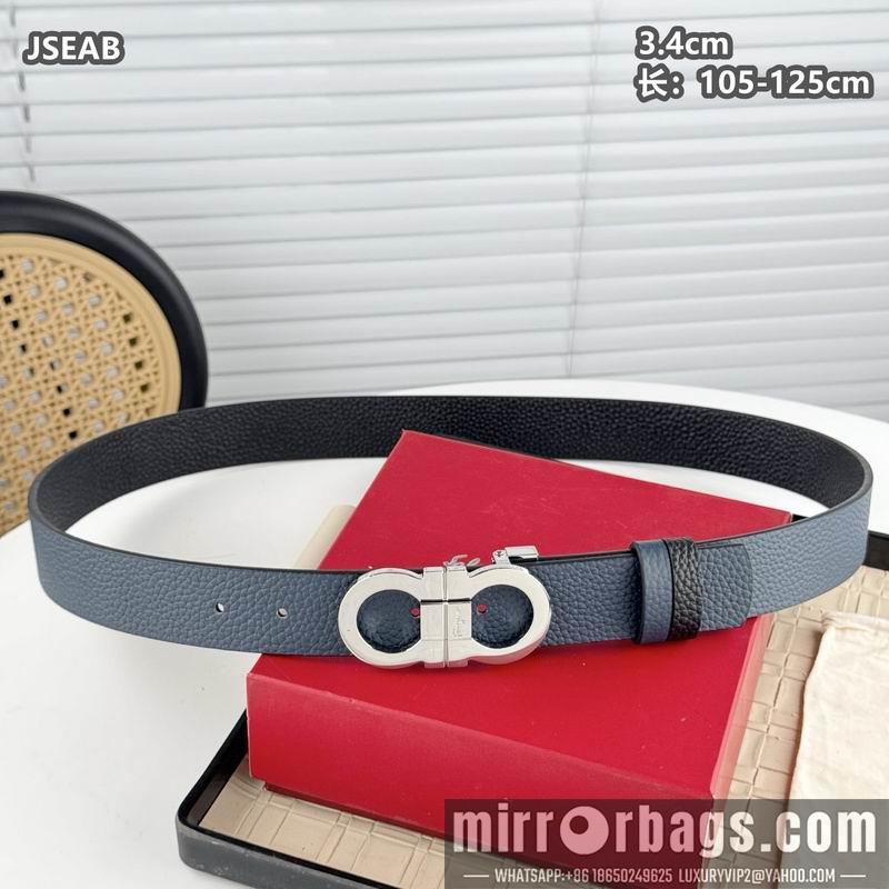Replica Ferragamo belt 34mmX105-125cm 8L10