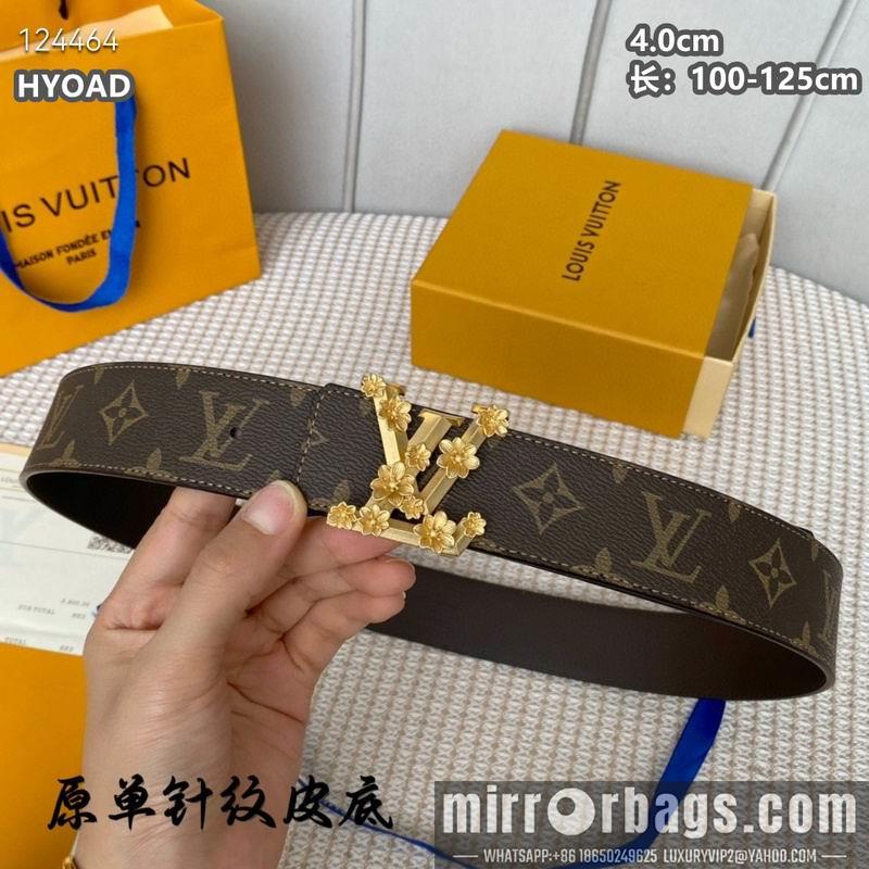 Replica LV belt 40mmX100-125cm 8L55