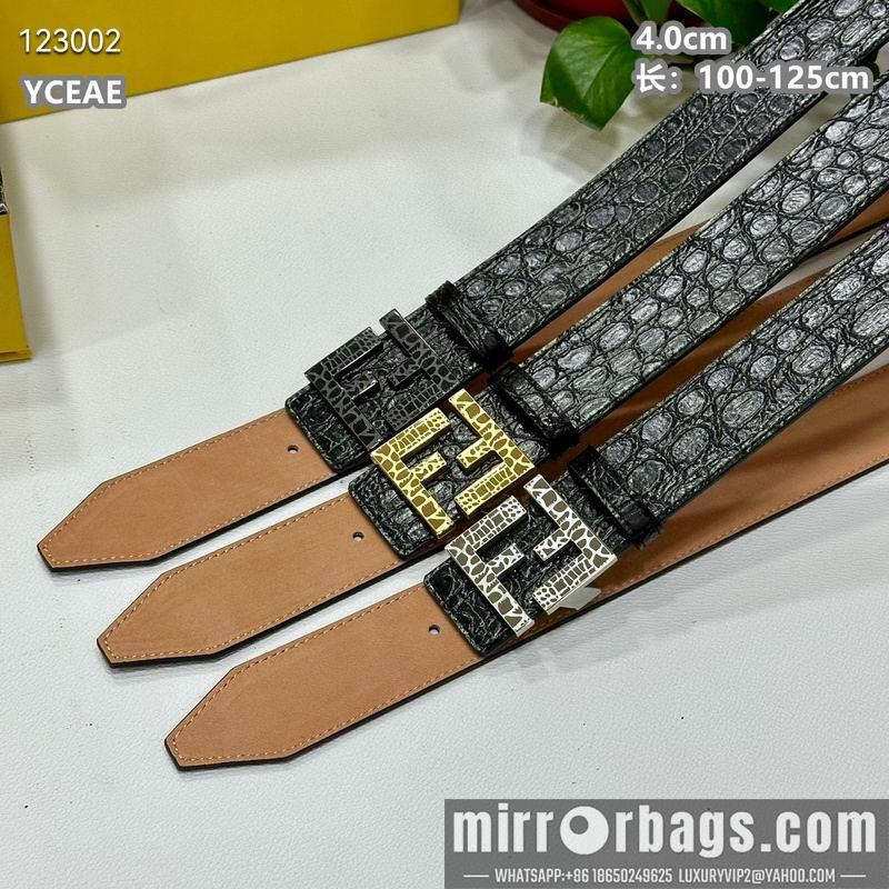 Replica Fendi belt 40mmX100-125cm 8L78