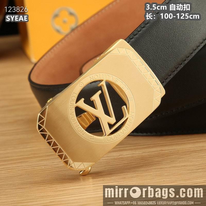 Replica LV belt 35mmX100-125cm 8L57
