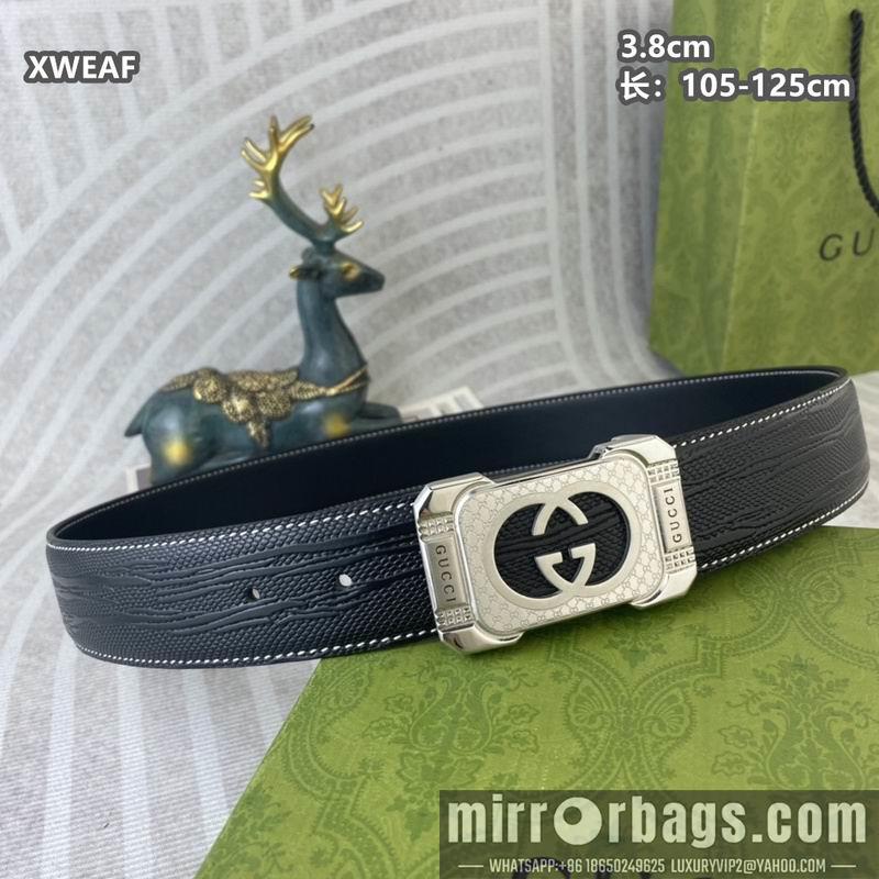 Replica Gucci belt 38mmX105-125cm 8L50