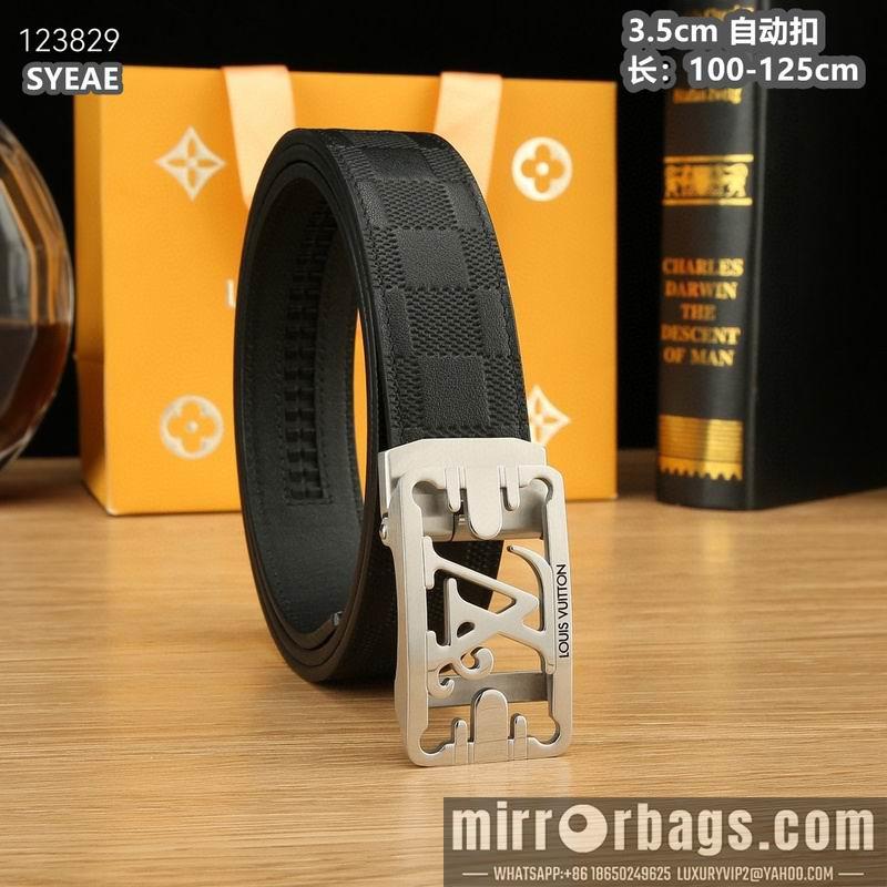 Replica LV belt 35mmX100-125cm 8L54