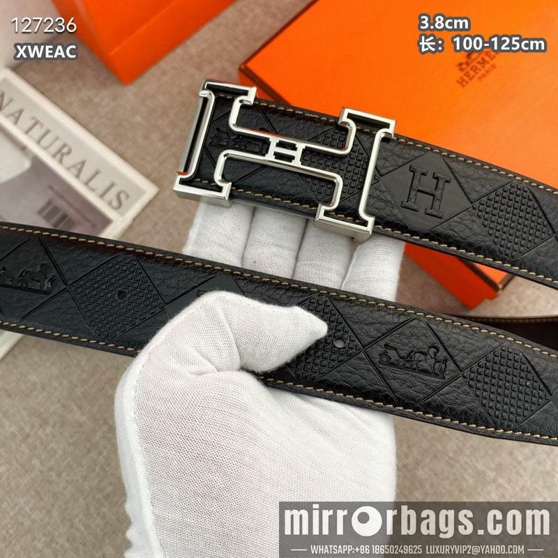 Replica Hermes belt 38mmX100-125cm 8L46
