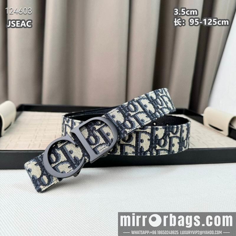 Replica Dior belt 35mmX95-125cm 8L21