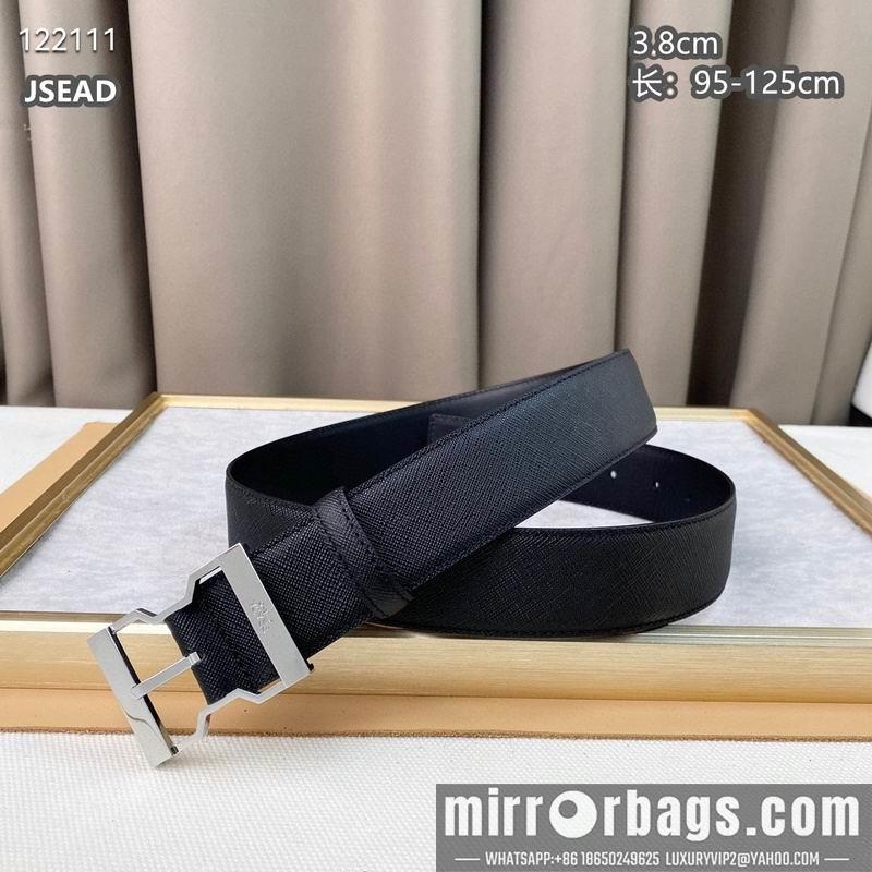 Replica Prada belt 38mmX95-125cm 8L05