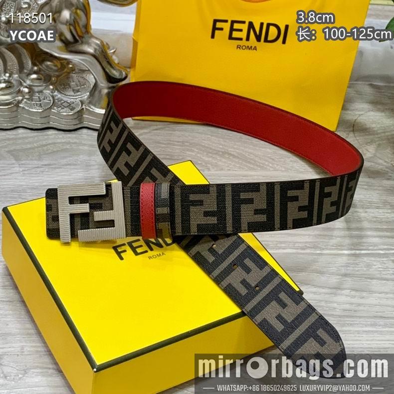 Replica Fendi belt 38mmX100-125cm 8L01