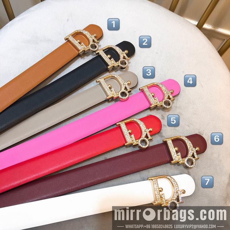 Replica Dior Belt 25mmX95-110cm 7d01