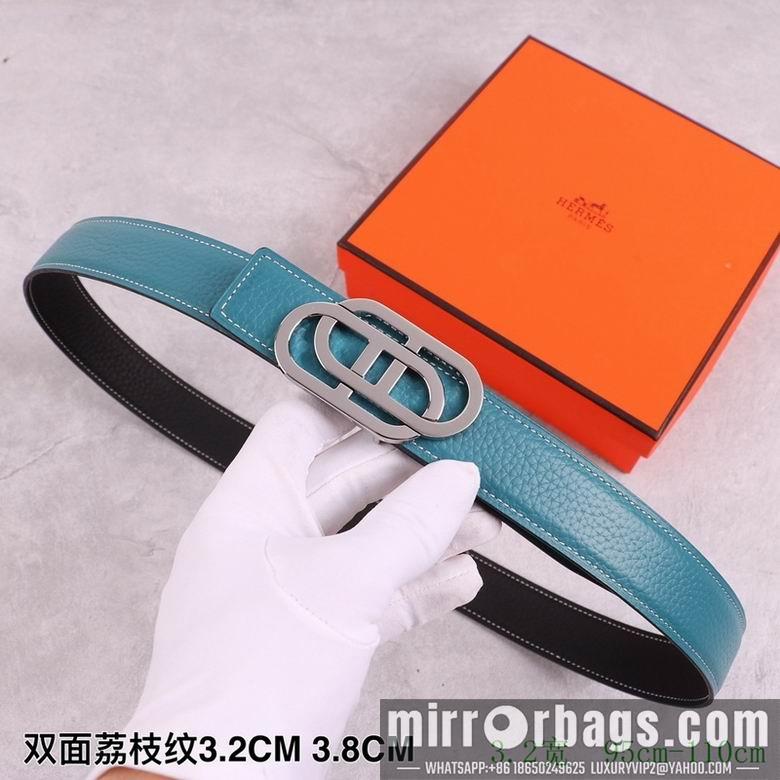 Replica Hermes Belt 32mmX95-110cm 7D24