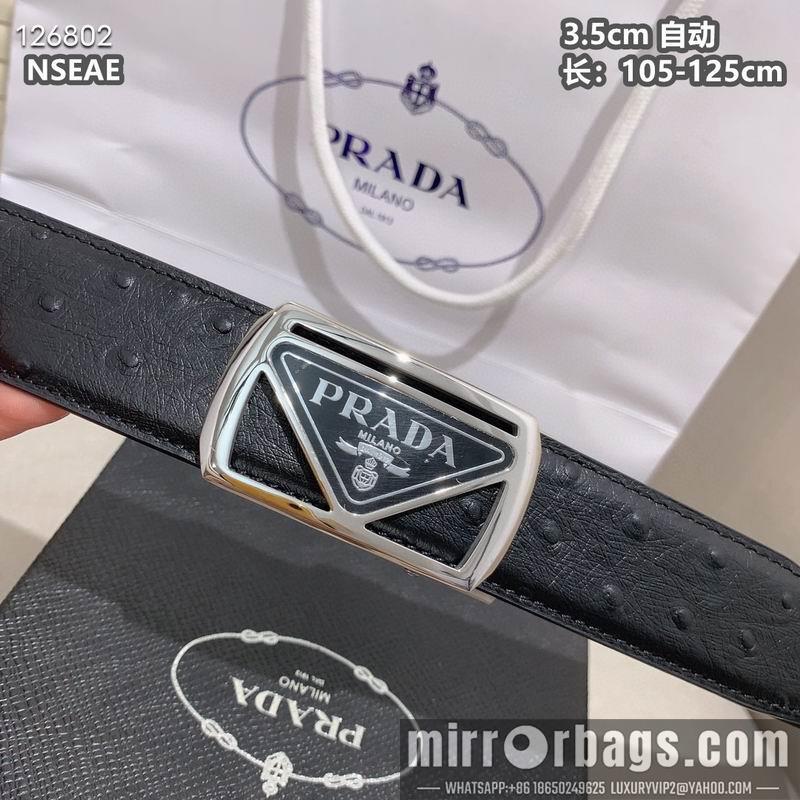 Replica Prada belt 35mmX105-125cm 8L62