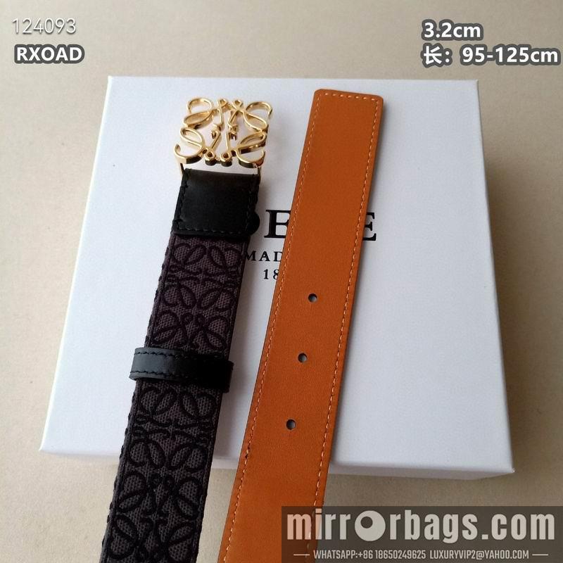 Replica Loewe belt 32mmX95-125cm 8L01