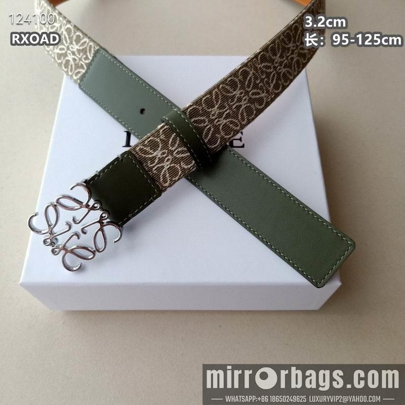 Replica Loewe belt 32mmX95-125cm 8L01