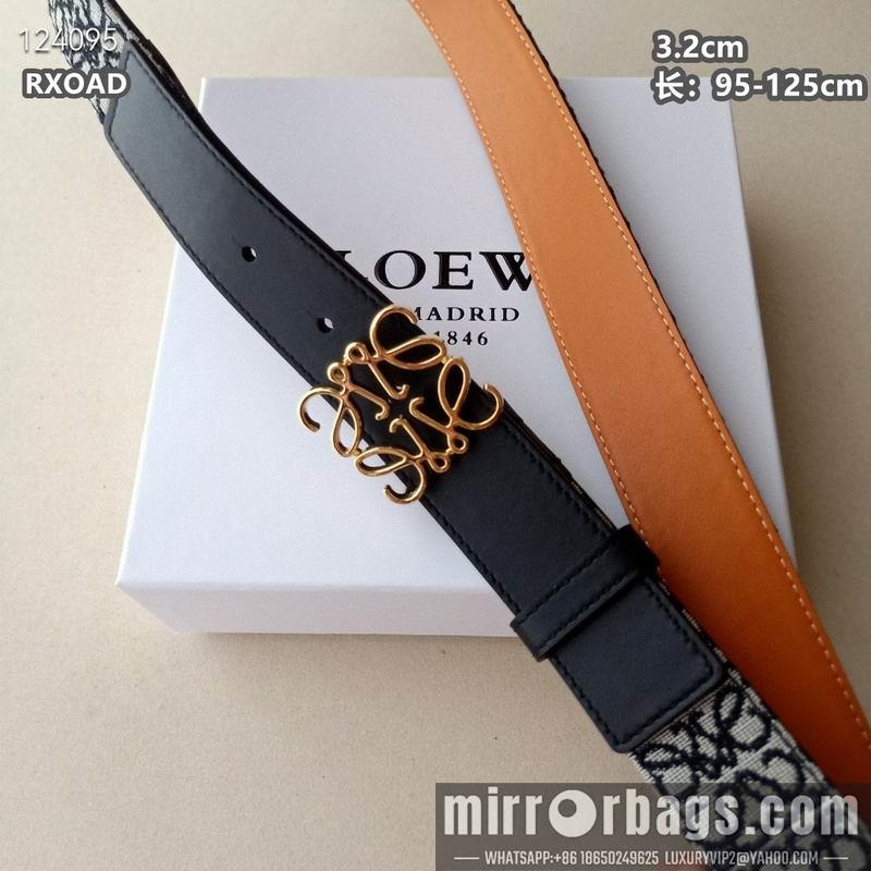 Replica Loewe belt 32mmX95-125cm 8L01