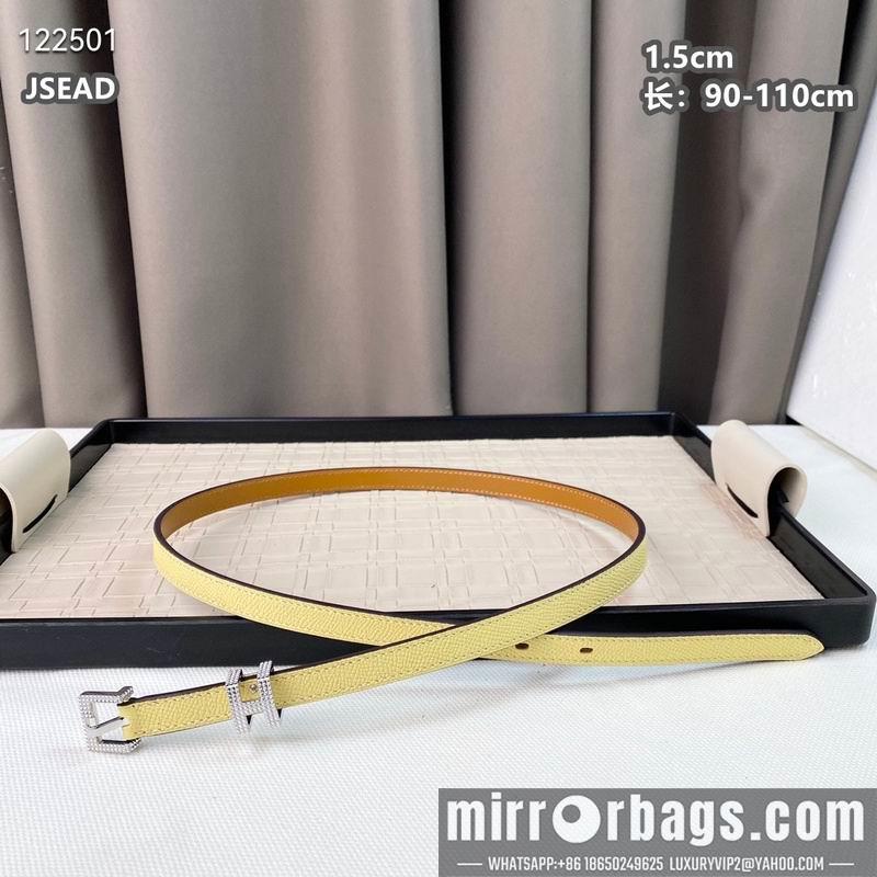 Replica Hermes belt 15mmX90-110cm 8L01