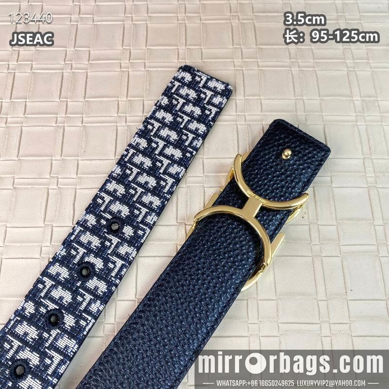 Replica Dior belt 35mmX95-125cm 8L24