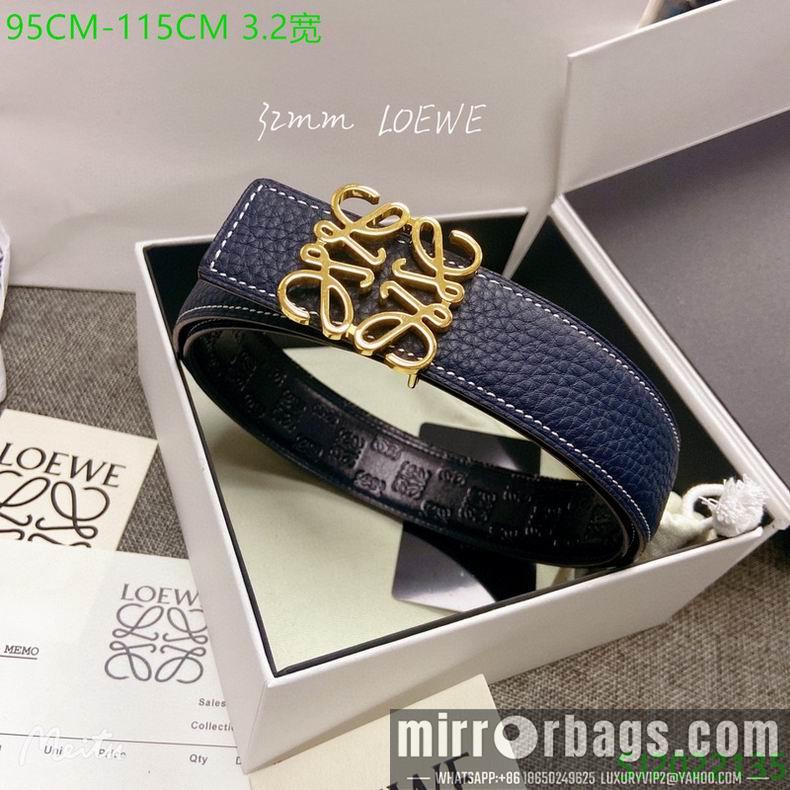 Replica Loewe Belt 32mmX95-115cm 7D01