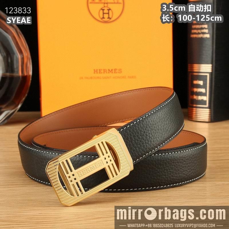 Replica Hermes belt 35mmX100-125cm 8L22
