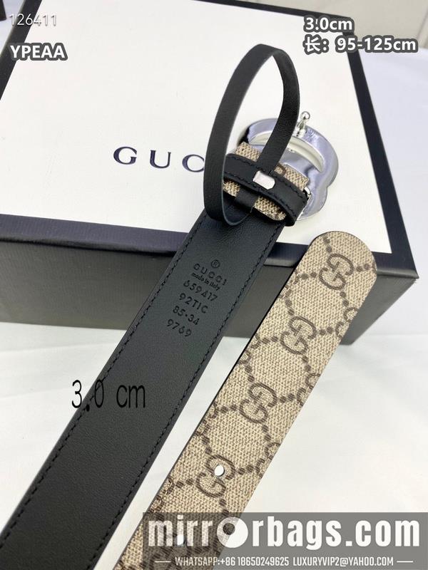 Replica Gucci belt 30mmX95-125cm 8L19