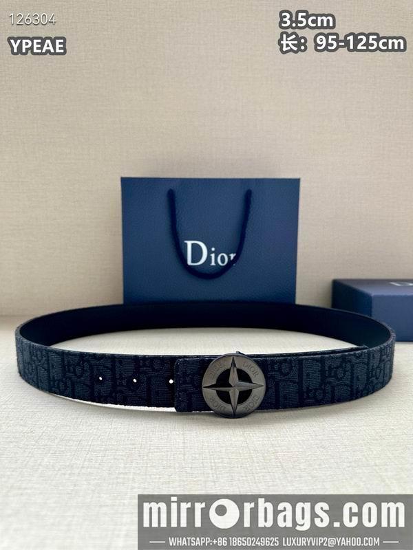 Replica Dior belt 35mmX95-125cm 8L19