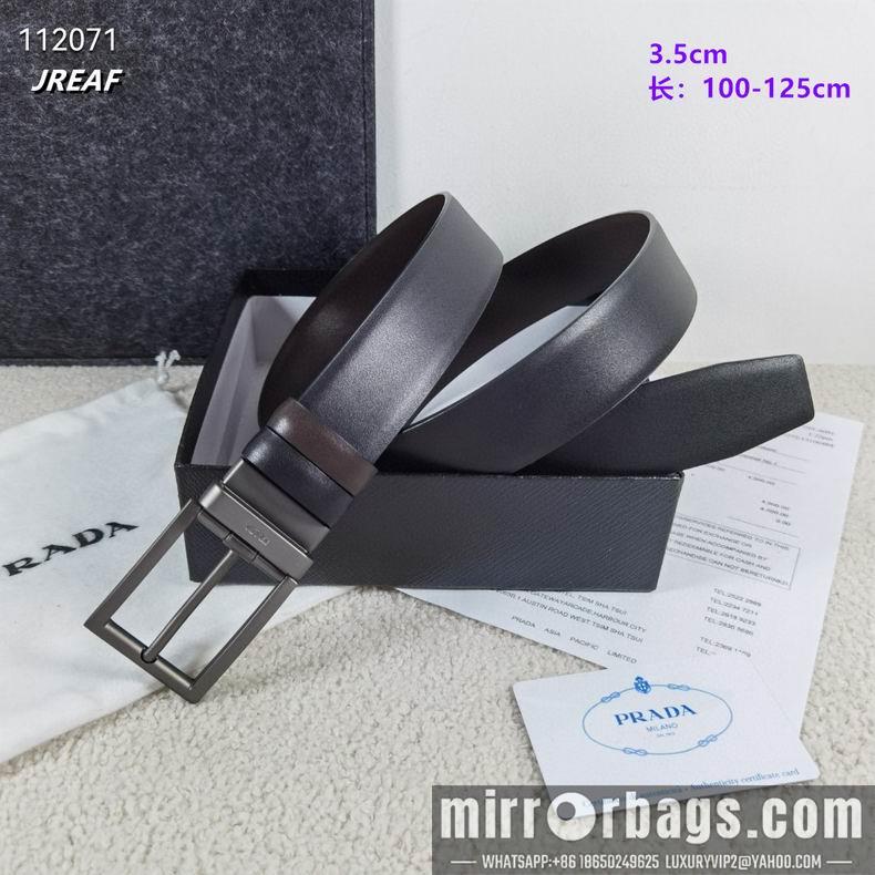 Replica Prada belt 35mmX100-125cm 8L06