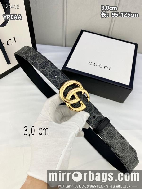 Replica Gucci belt 30mmX95-125cm 8L19