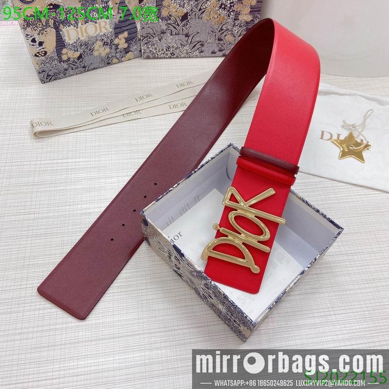 Replica Dior Belt 70mmX95-125cm 7d09