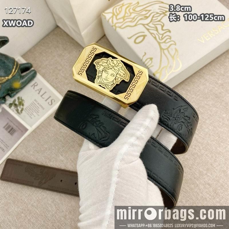 Replica Versace belt 38mmX100-125cm 8L65