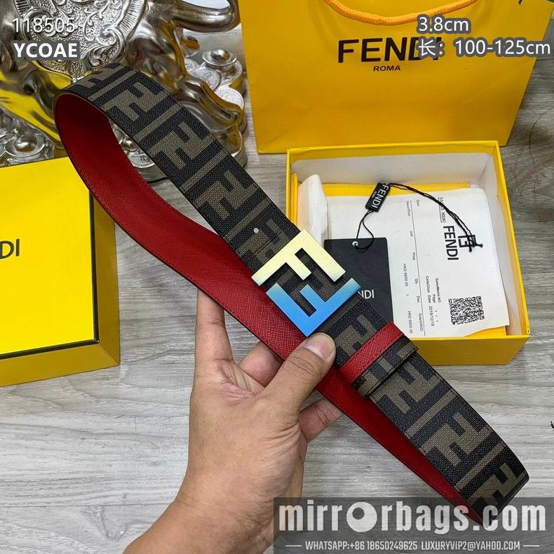 Replica Fendi belt 38mmX100-125cm 8L01
