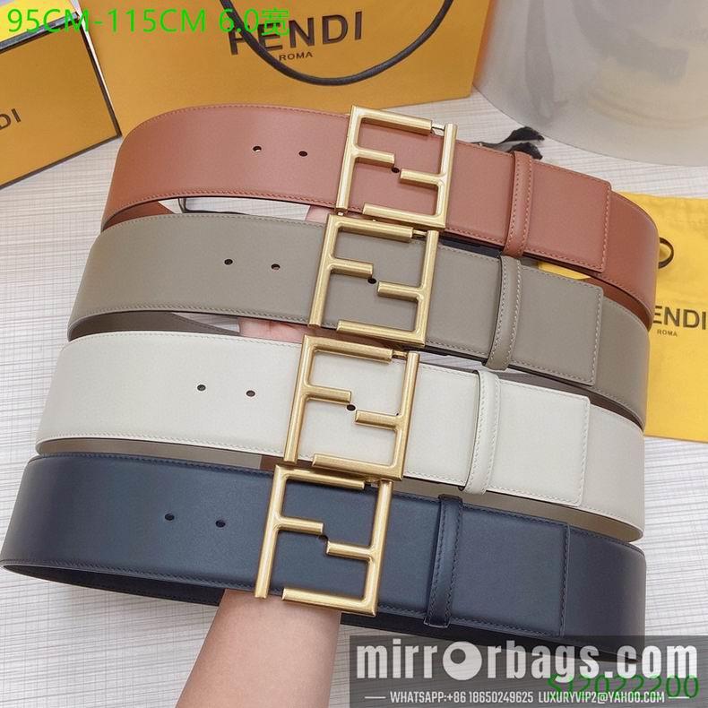 Replica Fendi Belt 60mmX95-115cm 7D04