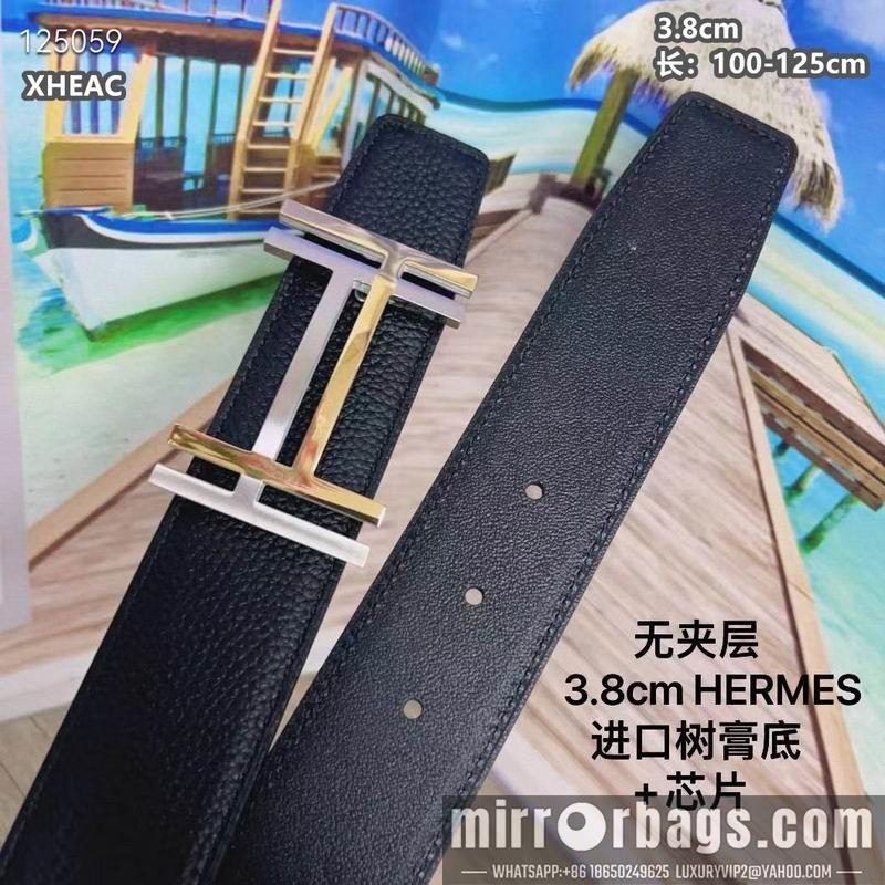 Replica Hermes belt 38mmX100-125cm 8L10