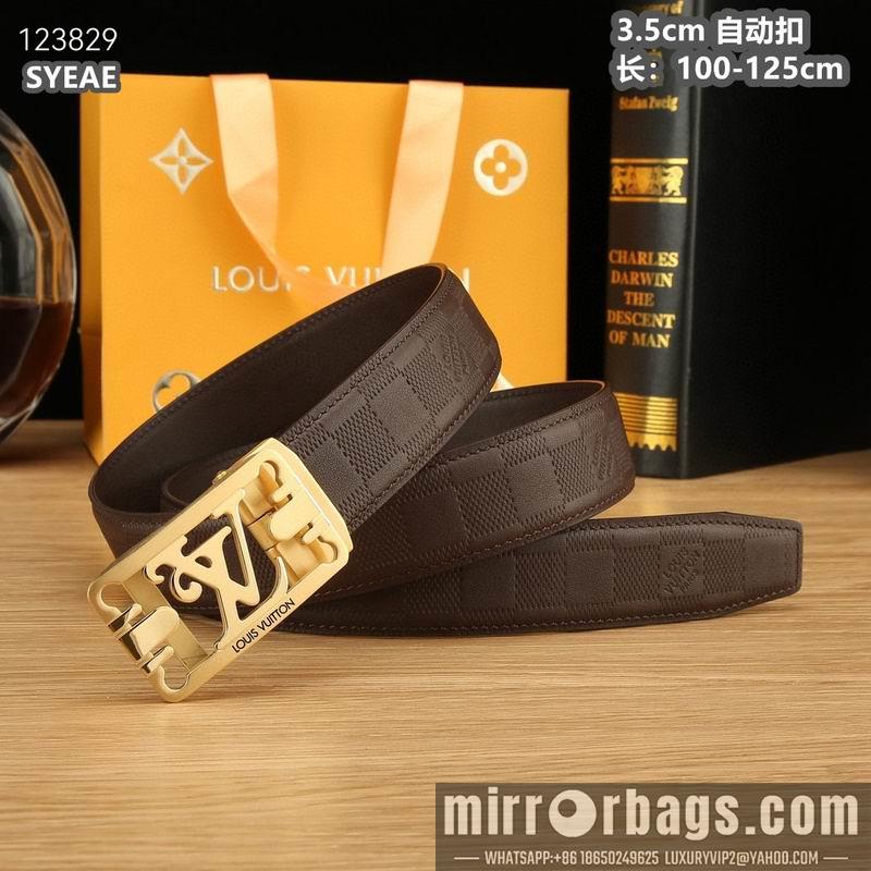 Replica LV belt 35mmX100-125cm 8L54