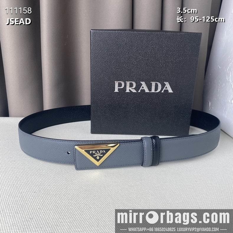 Replica Prada belt 35mmX95-125CM 8L04