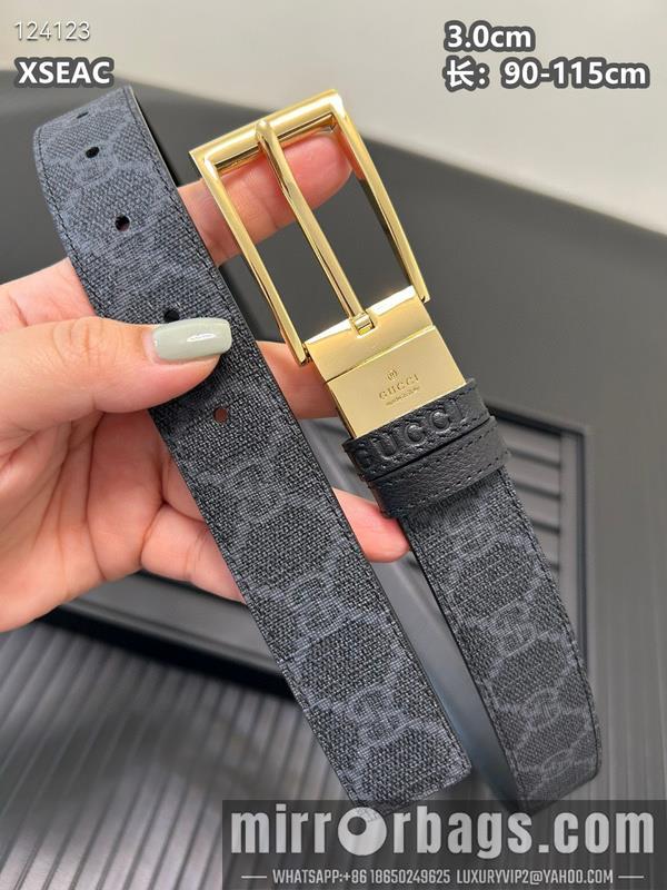 Replica Gucci belt 30mmX90-115cm 8L07