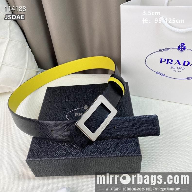 Replica Prada belt 35mmX95-125CM 8L21