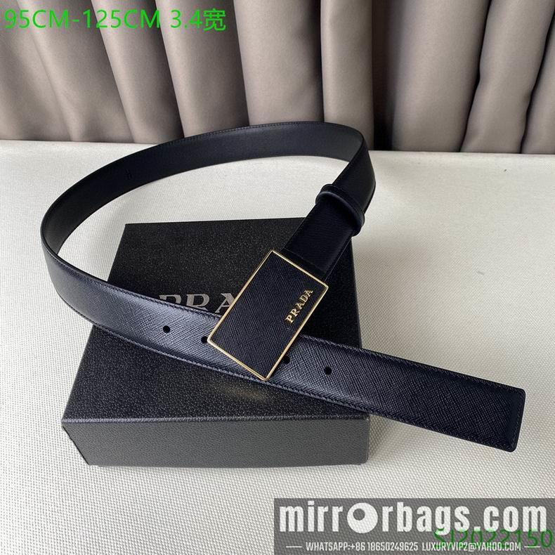 Replica Prada Belt 34mmX95-125cm 7D05