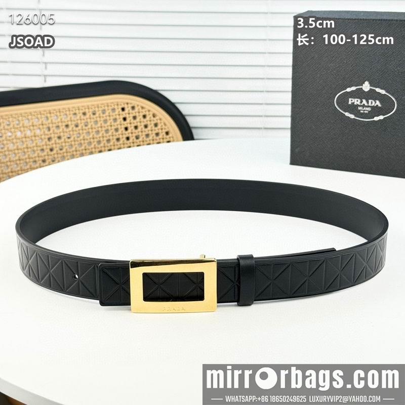 Replica Prada belt 35mmX100-125cm 8L35