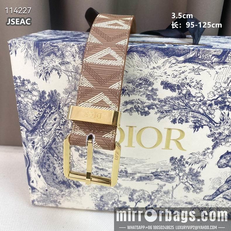 Replica Dior Belt 35mm 95-125cm 8L13