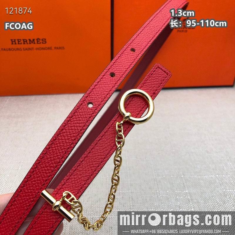Replica Hermes belt 13mmX95-110cm 8L10