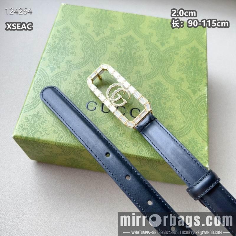 Replica Gucci belt 20mmX90-115cm 8L17