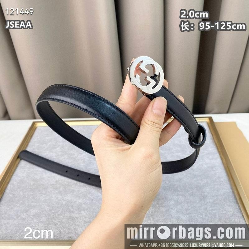 Replica Gucci belt 20mmX95-125cm 8L16