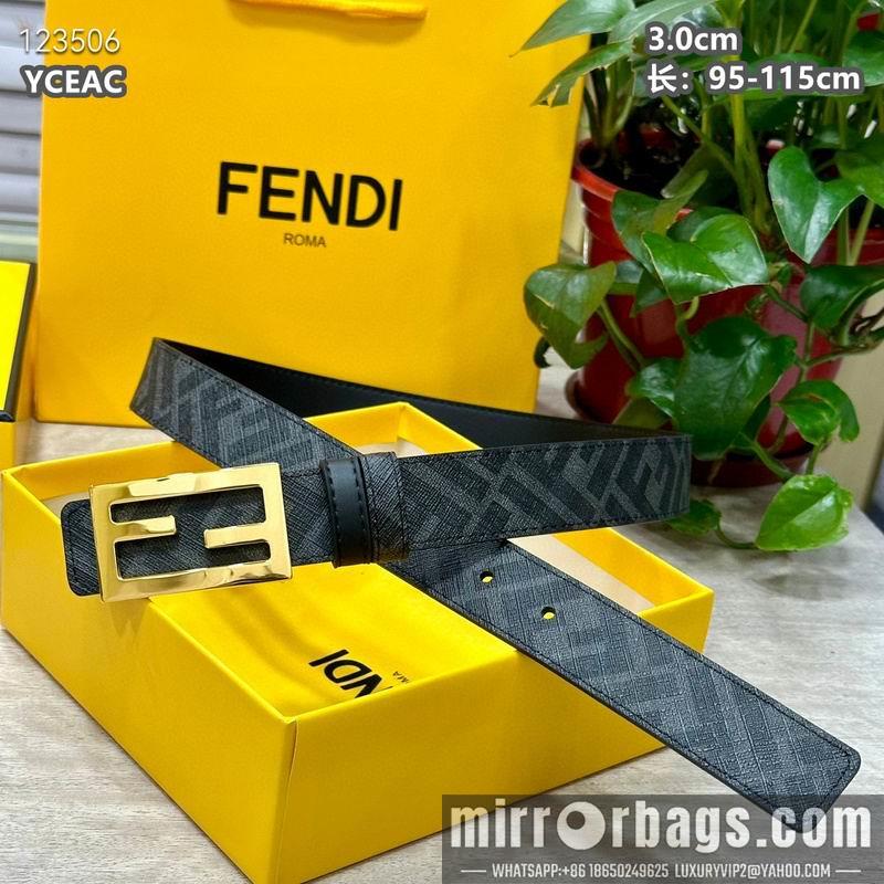 Replica Fendi belt 30mmX95-115cm 8L21