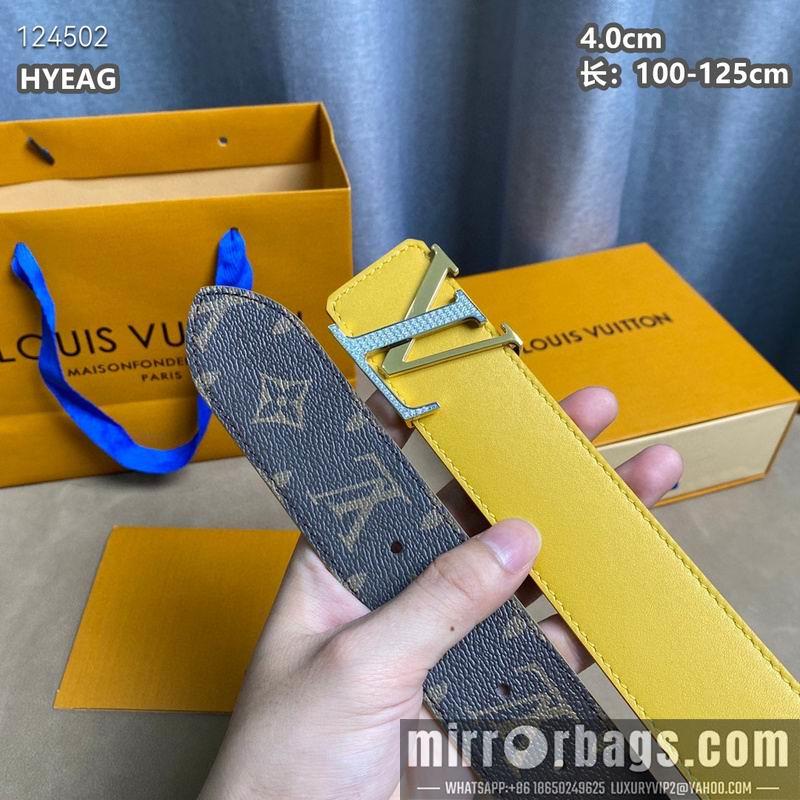 Replica LV belt 40mmX100-125cm 8L34