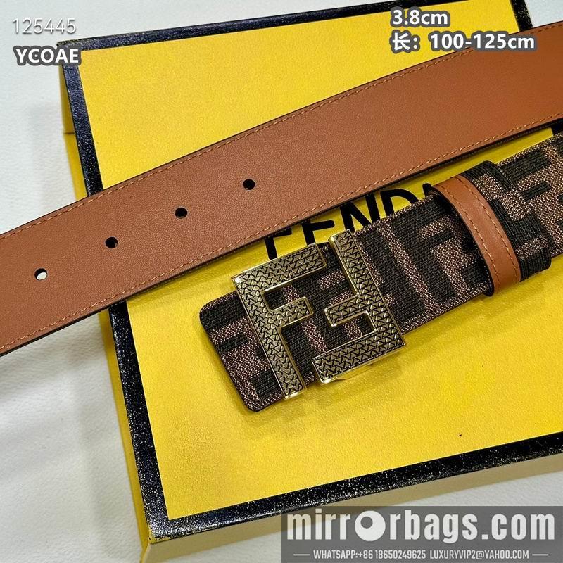 Replica Fendi belt 38mmX100-125cm 8L13