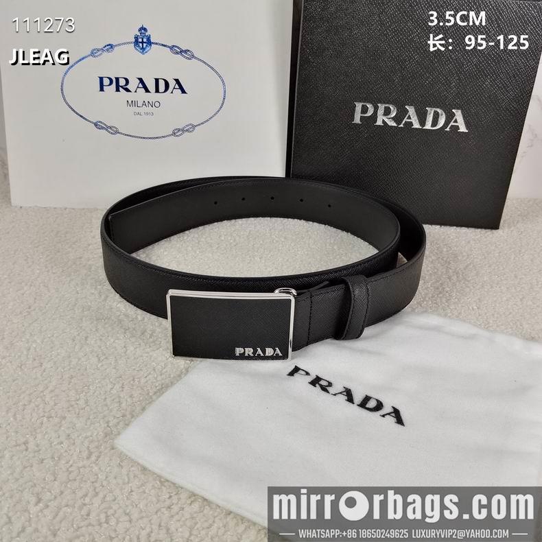Replica Prada belt 35mmX95-125CM 8L09