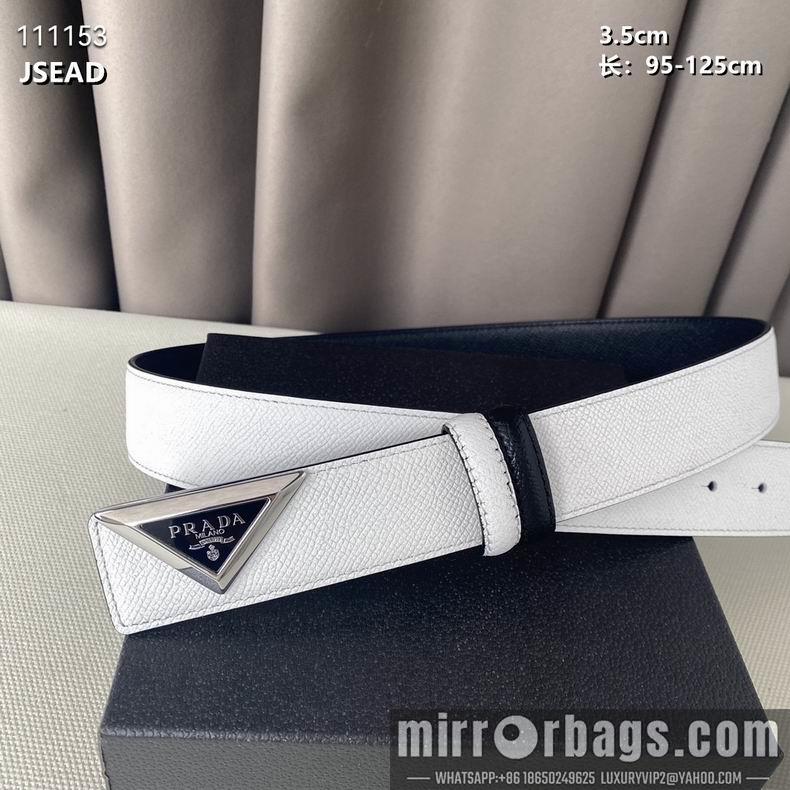 Replica Prada belt 35mmX95-125CM 8L04