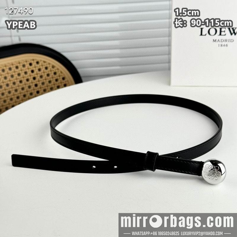 Replica Loewe belt 15mmX90-115cm 8L06
