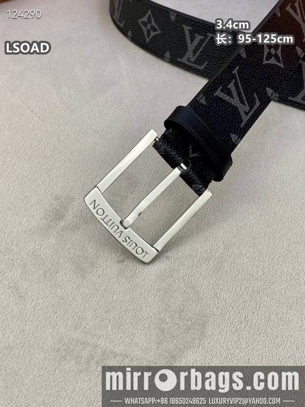 Replica LV belt 34mmX95-125cm 8L23