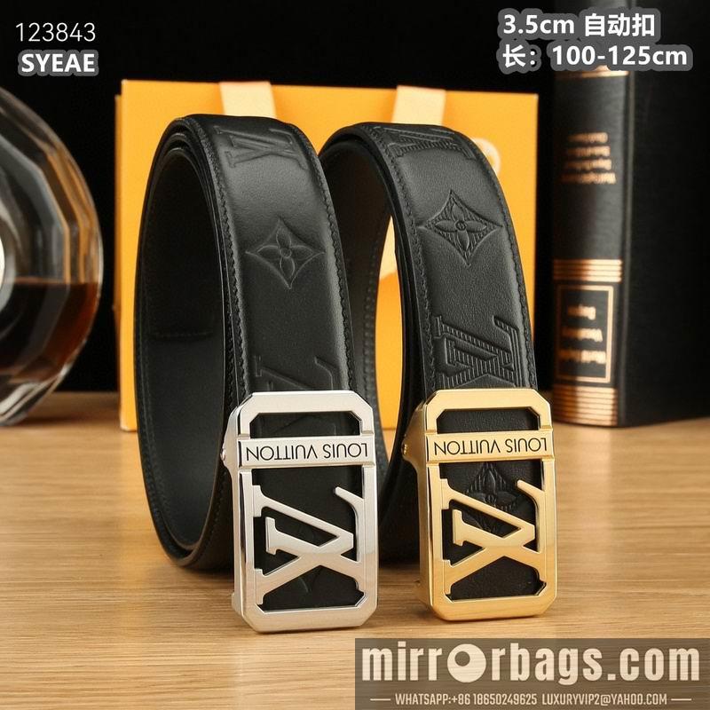 Replica LV belt 35mmX100-125cm 8L52