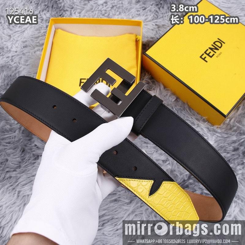 Replica Fendi belt 38mmX100-125cm 8L19