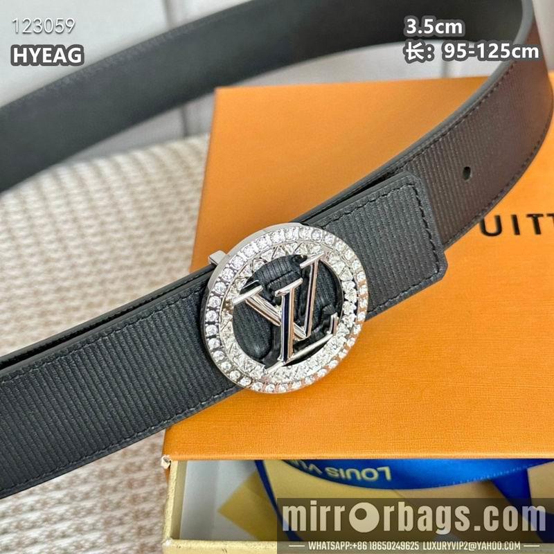Replica LV belt 35mmX95-125cm 8L01